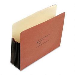 Wilson Jones/Acco Brands Inc. Super Capacity Recyc. Redrope File Pockets, Letter Size, 7 Exp., 10/Box