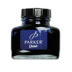 Parker Pen Company/Sanford Ink Company Super Quink Bottled Permanent Ink, Blue/Black, 2 oz.