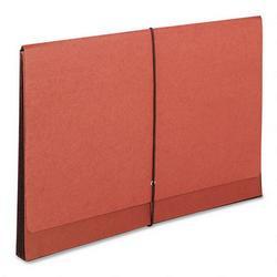Smead Manufacturing Co. Super Tuff Expanding Wallets, 5 1/4 Expansion, 15 3/8 x 10, Redrope/Manila