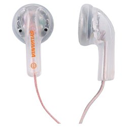 Sylvania SYL-174 Digital Stereo Earphone - Connectivit : Wired - Stereo - Ear-bud - Clear
