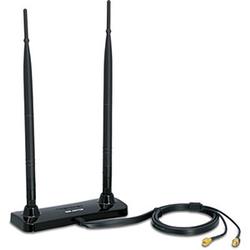 TRENDNET - CONSUMER TRENDnet TEW-AI77OB Duo Indoor Omni-Directional Antenna - 7 dBi - 2 x RP-SMA