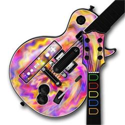 WraptorSkinz Tie Dye Pastel Skin by TM fits Nintendo Wii Guitar Hero III (3) Les Paul Controller (GU