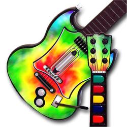 WraptorSkinz Tie Dye TM Skin fits All PS2 SG Guitars Controllers (GUITAR NOT INCLUDED)s