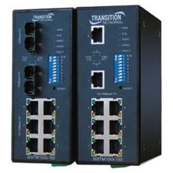TRANSITION NETWORKS INC Transition Networks Fast Ethernet Industrial Converter Switch - 6 x RJ-45 , 2 x SC Duplex - 10/100Base-TX, 100Base-FX (SISTM1013-162-LRT)