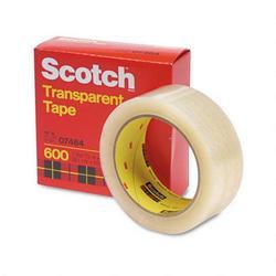 3M Transparent Glossy Tape, 1 1/2 x 2592 , 3 Core