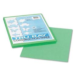 Riverside Paper Tru-Ray Construction Paper, 9 x 12 Sheets, Festive Green