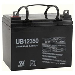 Universal UPG UB12350 Sealed Lead Acid General Purpose Battery - Sealed Lead Acid - 35Ah - 12V DC - General Purpose Battery