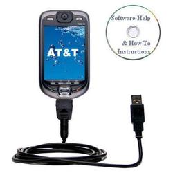 Bastens USB Sync Charge Cable for AT&T SX66 with Help CD