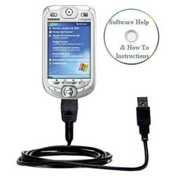 Bastens USB Sync Charge Cable for Cingular SX66 with Help CD