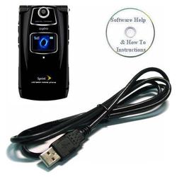 Bastens USB Sync synchronizing Cable for Sanyo Katana II with Help CD