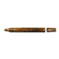 Faber Castell/Sanford Ink Company Uni® Paint Opaque Oil Based Paint Marker, 4.5mm Medium Point, Metallic Gold