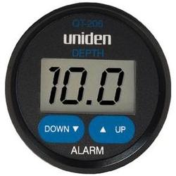 Uniden Qt206Hp Blk W Adj In-Hl In Dash Digital Depth Gauge