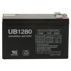 Universal D5779 Sealed Lead Acid Batteries (12v 8 Ah .250 Tab Terminals Ub128