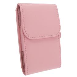 Eforcity Universal Leather Case w/ Credit Card Holder, Pink by Eforcity