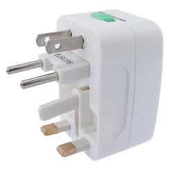 Eforcity Universal World Wide Travel Charger Adapter Plug, White by Eforcity