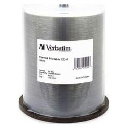 VERBATIM Verbatim 52x CD-R Media - 700MB - 100 Pack (95253)