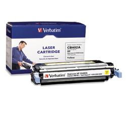 VERBATIM Verbatim Yellow Toner Cartridge For HP LaserJet CP4005 Series Printer - 7500 Pages - Yellow