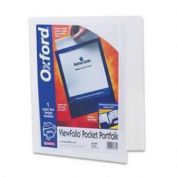 Esselte Pendaflex Corp. ViewFolio™ Two Pocket Poly Portfolio, White