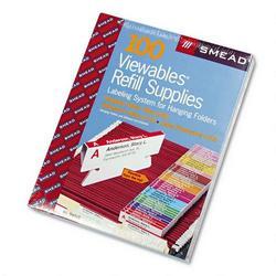 Smead Manufacturing Co. Viewables® & Arrange Labeling System Refill Bulk Pack for Hanging File Folders