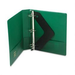 Wilson Jones/Acco Brands Inc. Vinyl Locking No Gap™ D Ring Binder, 1 1/2 Cap., Hunter Green