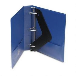 Wilson Jones/Acco Brands Inc. Vinyl Locking No Gap™ D Ring Binder, Label Holder, 1 1/2 Cap., Dark Blue