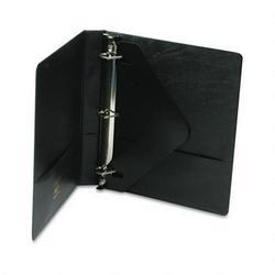 Wilson Jones/Acco Brands Inc. Vinyl Locking No Gap™ D Ring Binder with Label Holder, 1 Capacity, Black