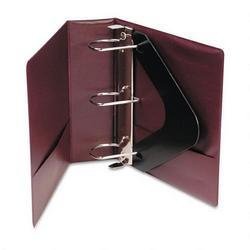 Wilson Jones/Acco Brands Inc. Vinyl Locking No Gap™ D Ring Binder with Label Holder, 3 Capacity, Burgundy