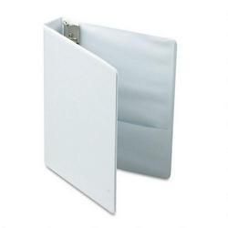 Wilson Jones/Acco Brands Inc. Vinyl Round Ring Basic View Binder, 1 Capacity, 9 1/2 x 6, White