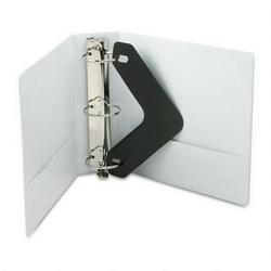 Wilson Jones/Acco Brands Inc. Vinyl Round Ring Locking View Binder, 3 Capacity, White