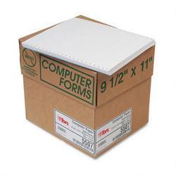 Tops Business Forms White Computer Paper, 9 1/2 x 11, Detached 8 1/2x11, 15 lb., 3,500 sheets/Ctn