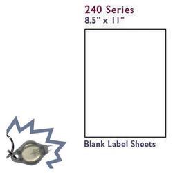 Bastens White full sheet label 8-1/2x11 inch Avery 5165 compatible (Ace 24000-C)