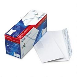 Mead Westvaco Window Envelopes, #10, Side Seam, Grip Seal, 24 Lb., White Wove, 100/Box