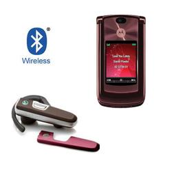 Gomadic Wireless Bluetooth Headset for the Motorola MOTORAZR2 V9