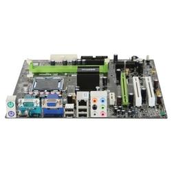 XFX MG-63MI-7109 Desktop Board - nVIDIA nForce 630i MCP - Socket T - 1333MHz, 1066MHz FSB - 4GB - DDR2 SDRAM - DDR2-800/PC2-6400 - ATX