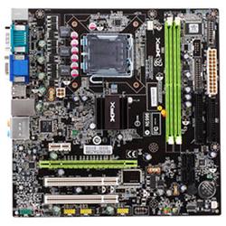 XFX MG-63MI-7159 Desktop Board - nVIDIA nForce 630i - Socket T - 1333MHz, 1066MHz FSB - 4GB - DDR2 SDRAM - DDR2-800/PC2-6400 - SLI - ATX