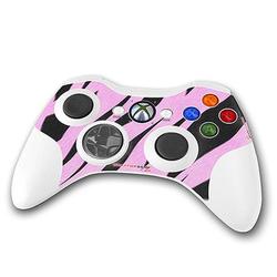 WraptorSkinz Zebra Stripes Pink Skin by TM fits XBOX 360 Wireless Controller (CONTROLLER NOT INCLUDE