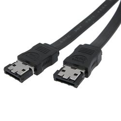 Eforcity eSATA to eSATA cable , 2 FT Black