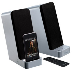 iHome iH70SRC 15 Watt Computer Speakers with iPod Syncing/Charging Dock