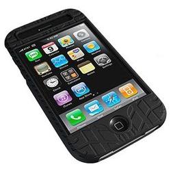 ifrogz Treadz Case for iPhone - Silicon - Black