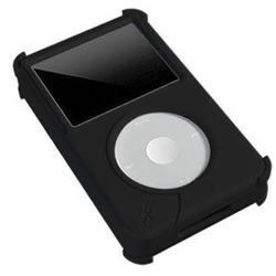 ifrogz Treadz Multimedia Player Skin for iPod - Silicone - Black (touchtreadz-blk)