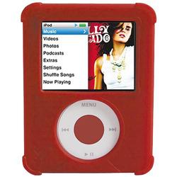 ifrogz n3gifrogz-15-box Multimedia Player Skin For iPod Nano - Silicone - Red