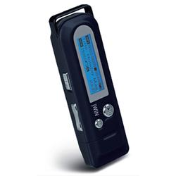 JWIN jWIN JXMP132BLK 2GB Flah MP3 Player - FM Tuner, Voice Recorder - 2GB Flash Memory - LCD - Black