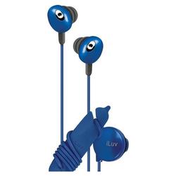 Iluv jWIN iLuv IEP311BLU Stereo Earphone - Connectivit : Wired - Stereo - Ear-bud - Blue