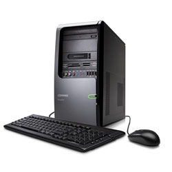 HP Compaq Presario SR5262NX Desktop Computer -Intel Pentium Dual-Core E2160 1.6GHz, 1MB L2, 2GB PC2-5300 DDR2, 320GB 7200RPM SATA, SuperMulti DVD Burner, Intel