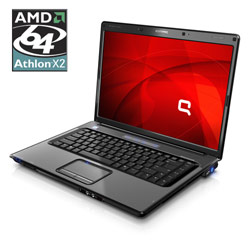 HP Compaq Presario V6420US Laptop Computer -1.7GHz AMD Athlon 64 X2 Dual-Core TK-53 CPU, 1GB (2x512MB) RAM, 80GB 5400RPM SATA Hard Drive, SuperMulti DVD Burner,