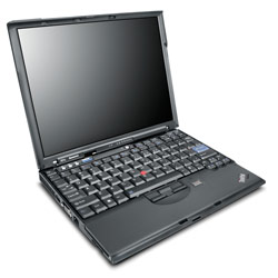 LENOVO Lenovo Laptop Computer TOPSELLER X61s Core 2 Duo L7500 1.6GHz, 12.1, 1024x768, 100.0G, 2048MB, DVD-Multiburner, 56K Ethernet 10/100/1000 802.11a/b/g Bluetooth,