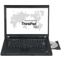 LENOVO Lenovo ThinkPad R61 Notebook - Intel Celeron 540 1.86GHz - 15.4 WXGA - 1GB DDR2 SDRAM - 80GB HDD - Combo Drive (CD-RW/DVD-ROM) - Gigabit Ethernet, Wi-Fi - Wind (8933B7U)