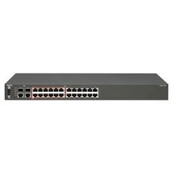 NORTEL NETWORKS Nortel 2526T-PWR Ethernet Routing Switch with PoE - 12 x 10/100Base-TX LAN, 12 x 10/100Base-TX LAN, 2 x 1000Base-T Uplink, 2 x 10/100/1000Base-T Uplink (AL2500B11-E6)