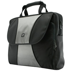 PAQ Accessories PAQ Laptop Briefcase Blk/Grey