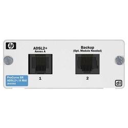 HEWLETT PACKARD PROCURVE SR DL 1XADSL2 + ANNEX A MOD 1-PORT ADSL2+ ANNEX A DL MODULE SUPPORTS AD